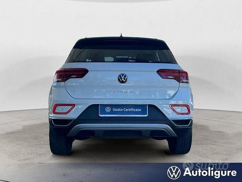 Usata VW T-Roc Style 110 CV (80 kW) 2022 Bianco SUV