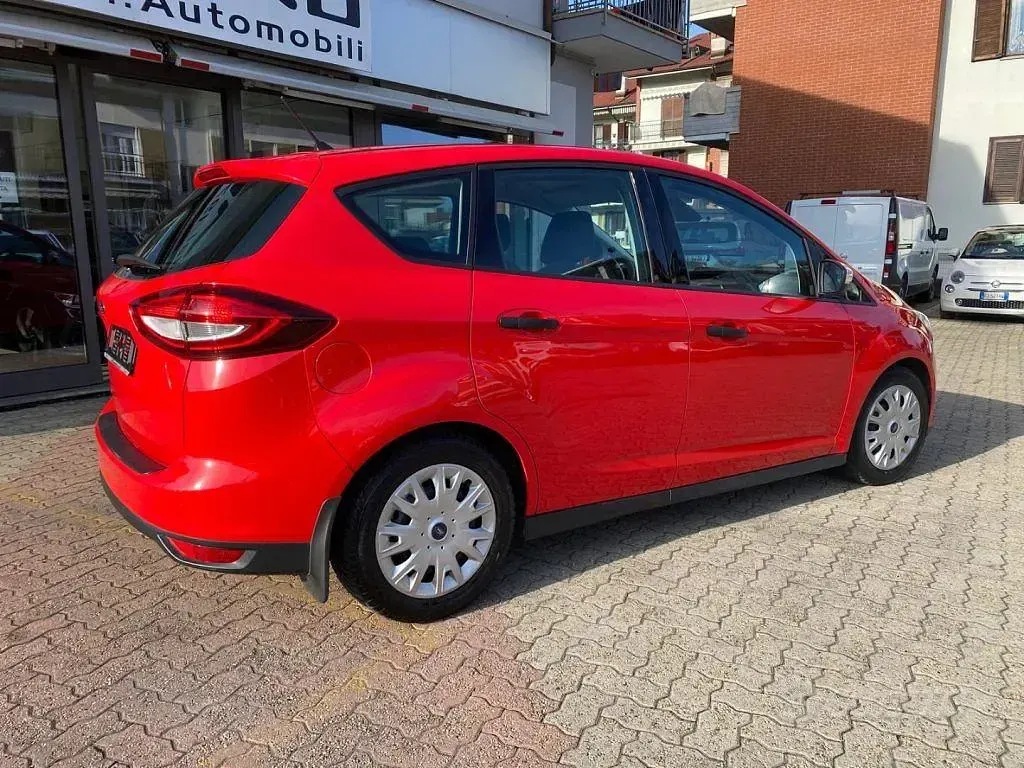 Usata Ford C-MAX Ambiente 101 CV (74 kW) 2019 Rosso Monovolume