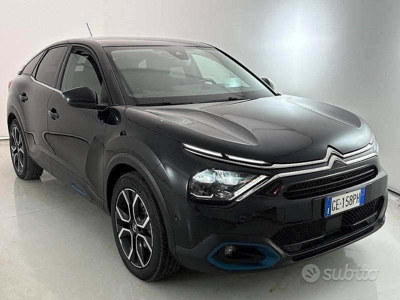 Usata Citroën e-C4 Shine 100 kW (136 CV) 2021 Nero Berlina