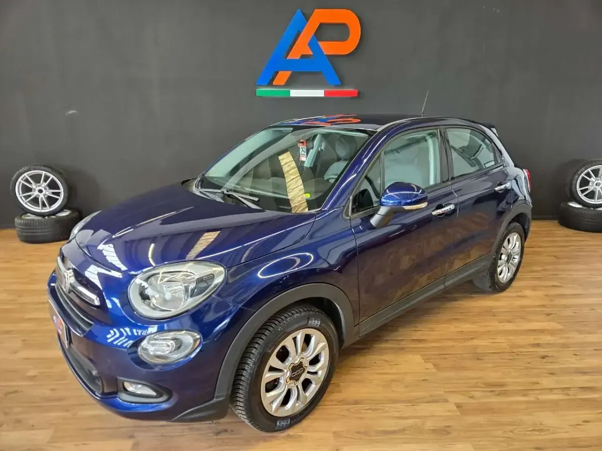 Usata Fiat 500X Lounge 95 CV (69 kW) 2016 Blu/azzurro SUV
