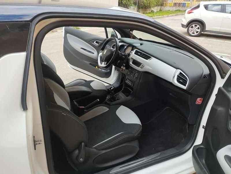 Usata Citroën DS3 Chic 95 CV (69 kW) 2014 Bianco Berlina