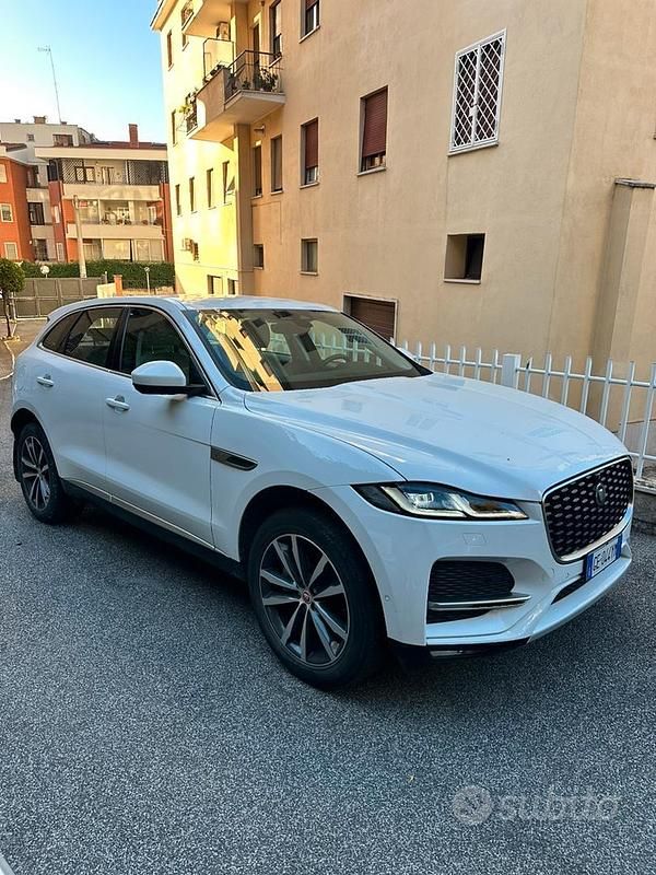 Usata Jaguar F-Pace 163 CV (119 kW) 2021 Bianco SUV