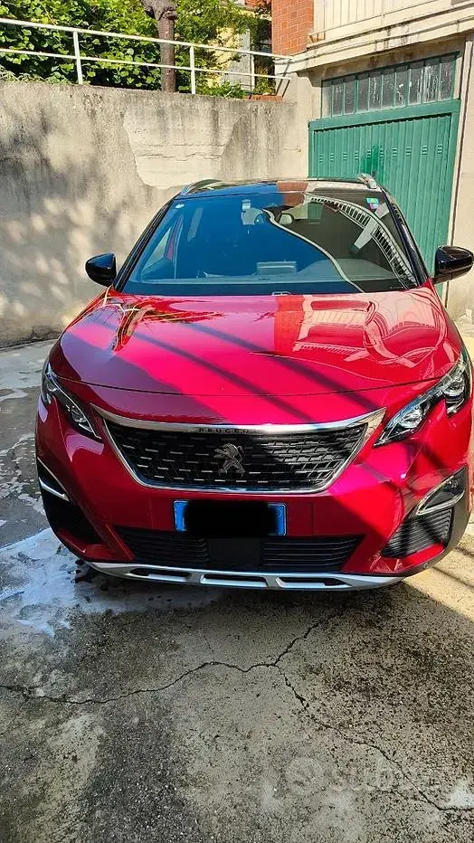Usata Peugeot 3008 GT-line 131 CV (96 kW) 2019 Rosso SUV