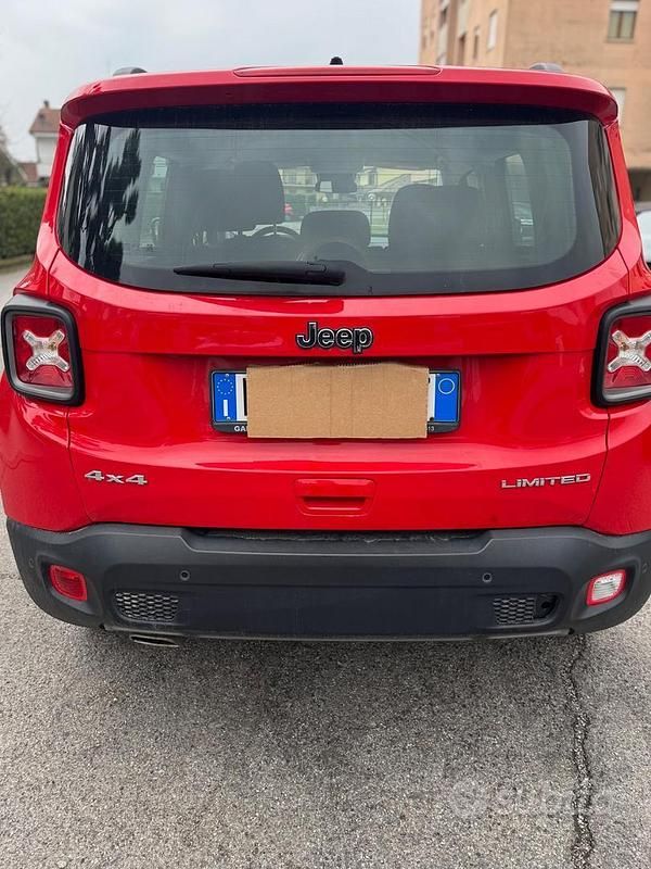 Usata Jeep Renegade 140 CV (102 kW) 2018 Rosso SUV