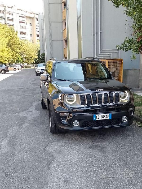Usata Jeep Renegade 120 CV (88 kW) 2019 Nero SUV