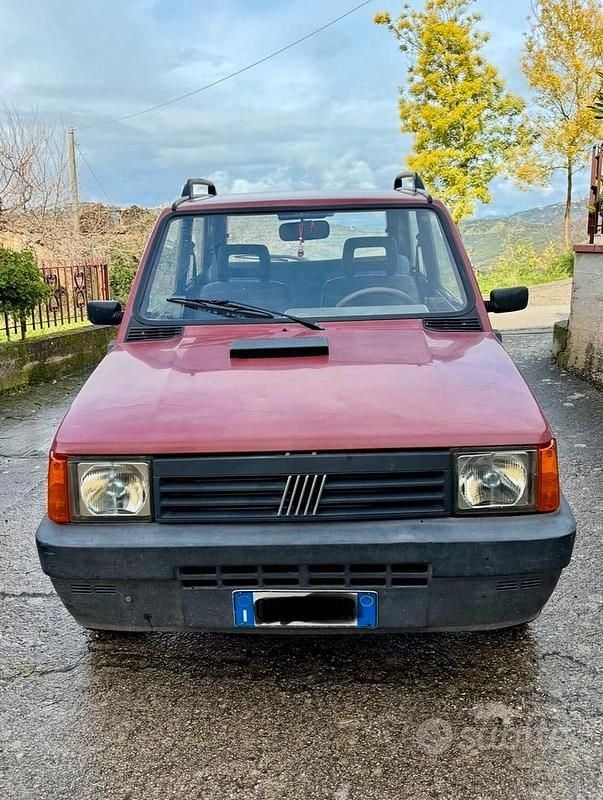 Usata Fiat Panda 54 CV (39 kW) 2003 Rosso Utilitaria