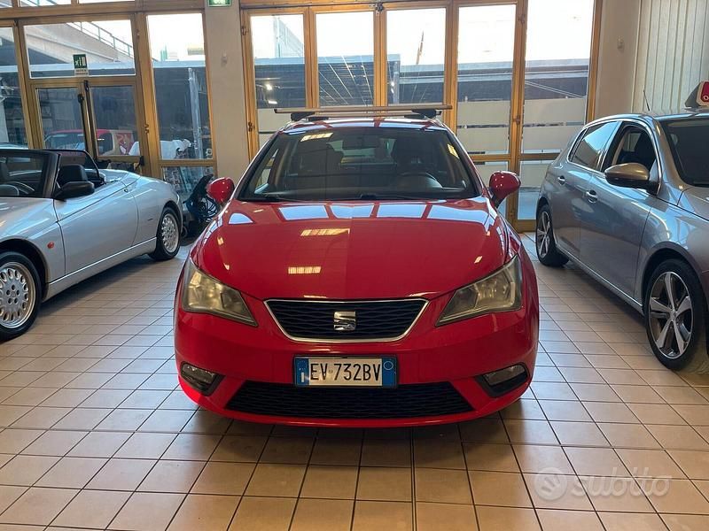 Usata Seat Ibiza ST Style 75 CV (55 kW) 2014 Rosso Station wagon