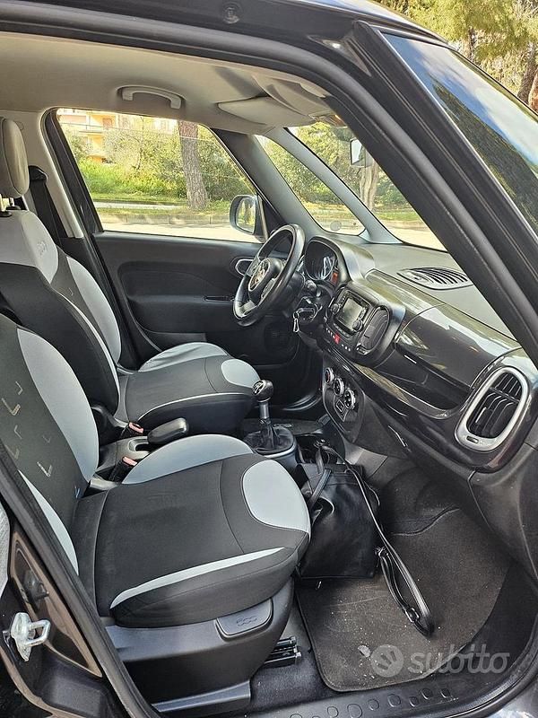 Usata Fiat 500L 95 CV (69 kW) 2016 Grigio Monovolume