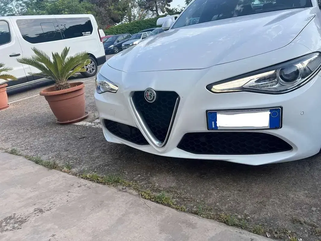 Usata Alfa Romeo Giulia Executive 190 CV (139 kW) 2018 Bianco Berlina