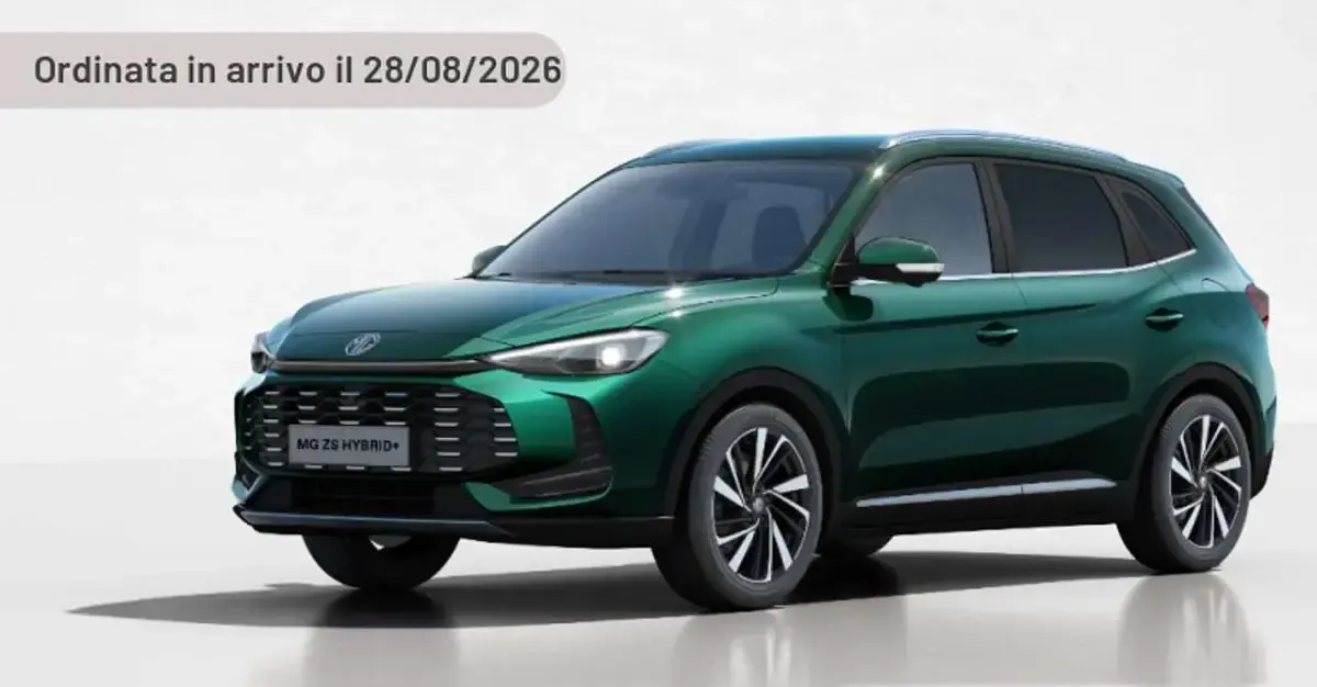 Nuova MG ZS 116 CV (85 kW) 2025 Argento Berlina