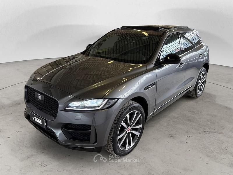 Usata Jaguar F-Pace R-Sport 250 CV (183 kW) 2019 Grigio SUV