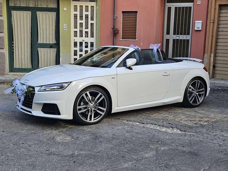 Usata Audi TT Roadster S-Line 240 CV (176 kW) 2015 Bianco Cabrio