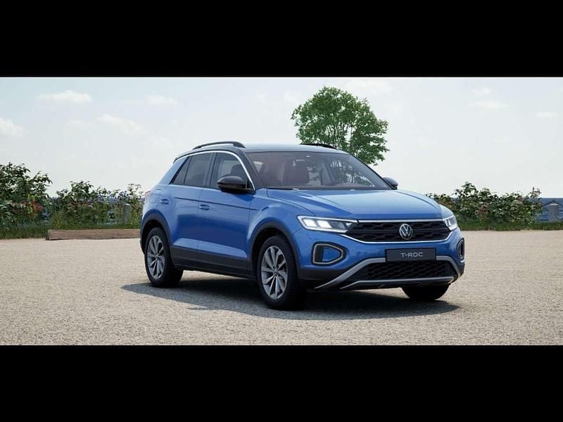 Nuova VW T-Roc Edition 150 CV (110 kW) 2025 Ravenna blue metallizzato nero SUV