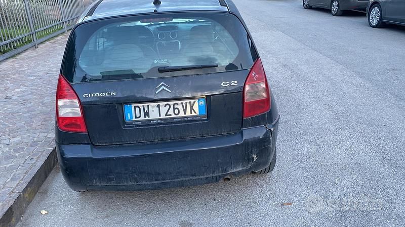 Usata Citroën C2 60 CV (44 kW) 2009 Nero Utilitaria