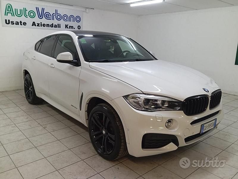 Usata BMW X6 M Sport 258 CV (189 kW) 2019 Bianco SUV