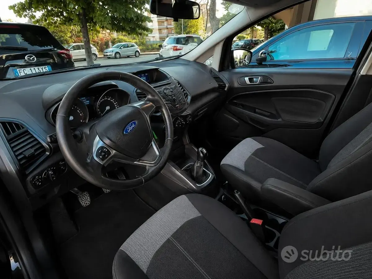 Usata Ford Ecosport Titanium 95 CV (69 kW) 2017 Nero SUV