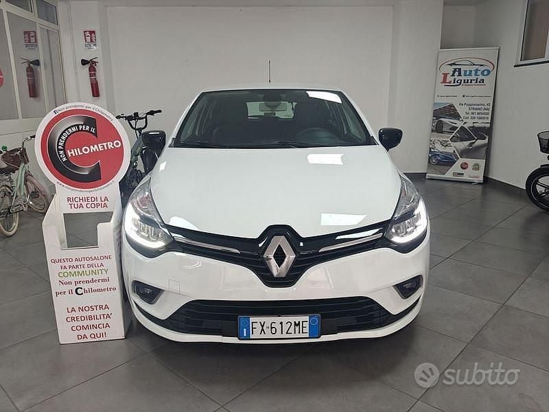 Usata Renault Clio IV Intens 90 CV (66 kW) 2019 Bianco Berlina