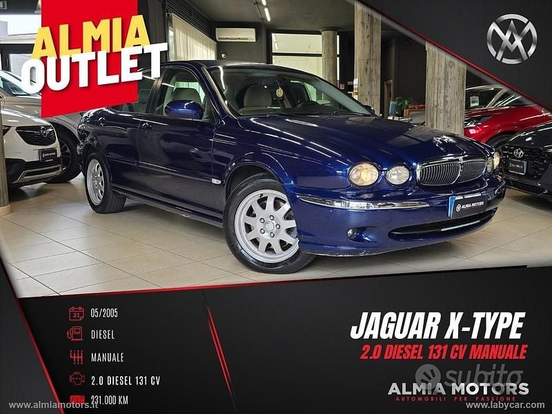 Blu Usata 2005 Jaguar X-type Classic Tre volumi | 2590 € (Ottimo prezzo) - Immagine 1/4