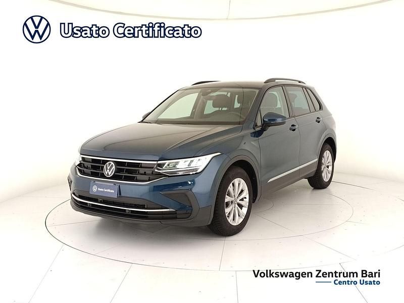 Usata VW Tiguan Life 150 CV (110 kW) 2022 Blu SUV