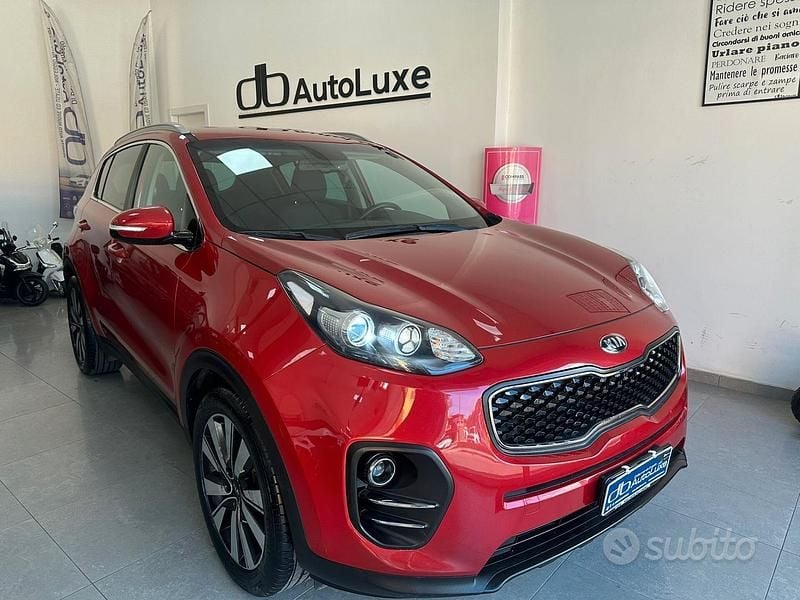 Usata Kia Sportage GT-Line 116 CV (85 kW) 2017 Rosso SUV