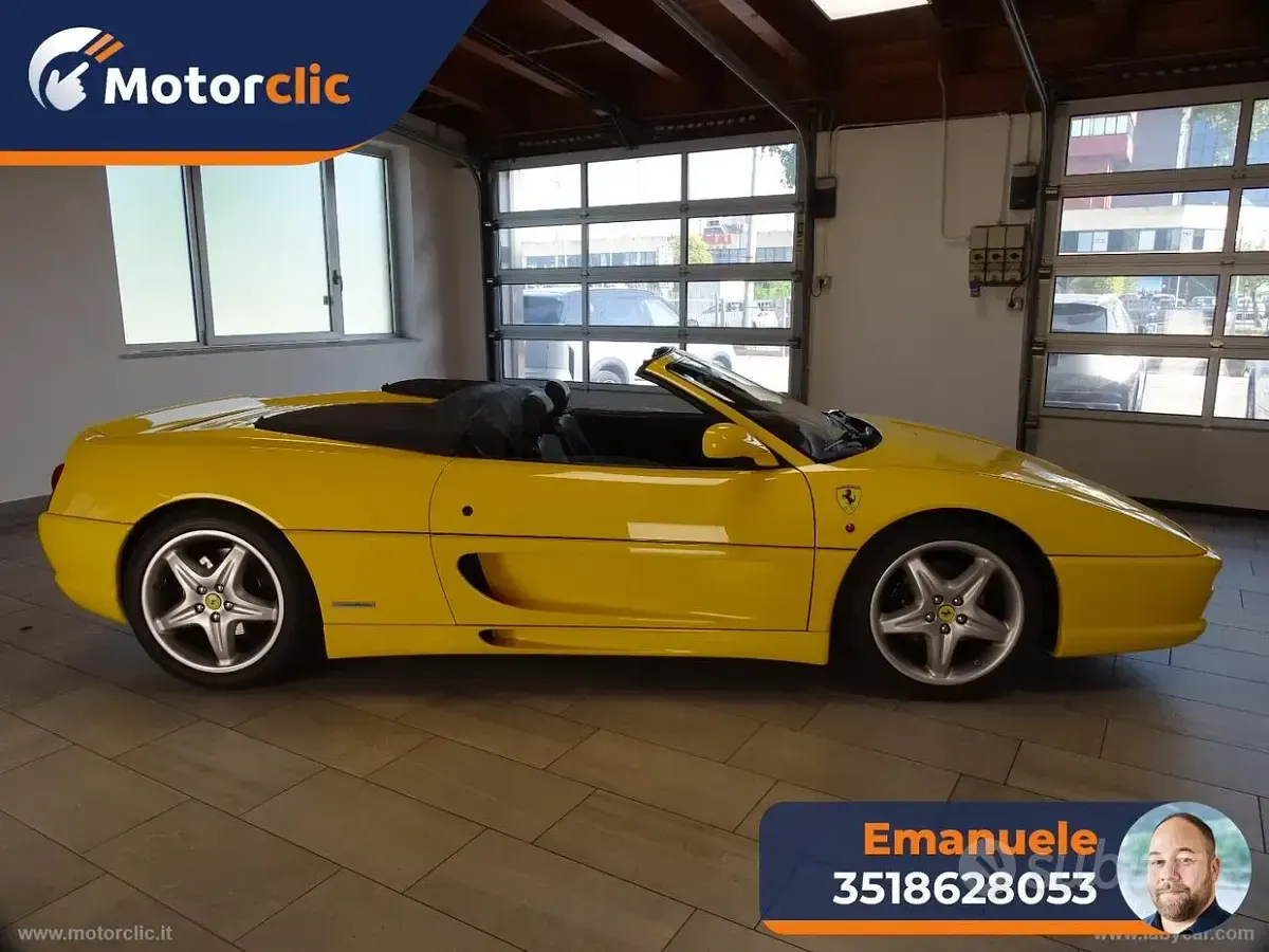 Usata Ferrari F355 380 CV (279 kW) 1998 Giallo