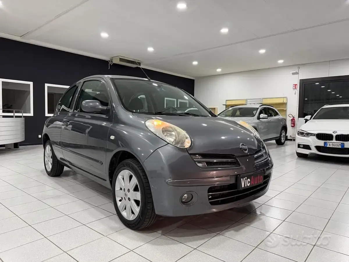Usata Nissan Micra 80 CV (58 kW) 2008 Grigio Berlina