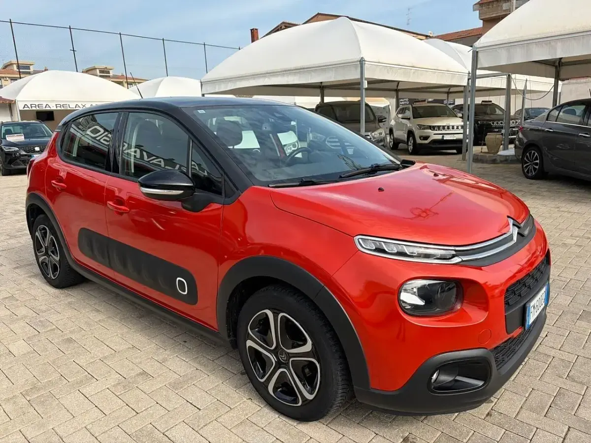 Usata Citroën C3 PureTech 82 CV (60 kW) 2018 Arancione Utilitaria