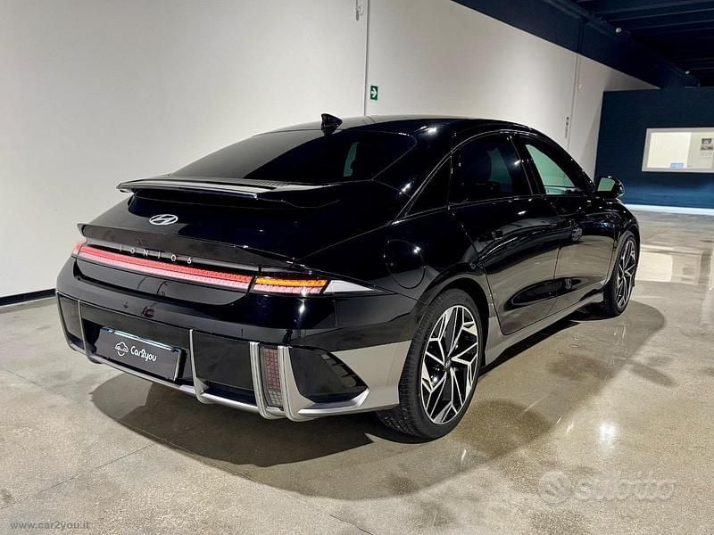 Usata Hyundai Ioniq 6 168 kW (229 CV) 2023 Nero Berlina