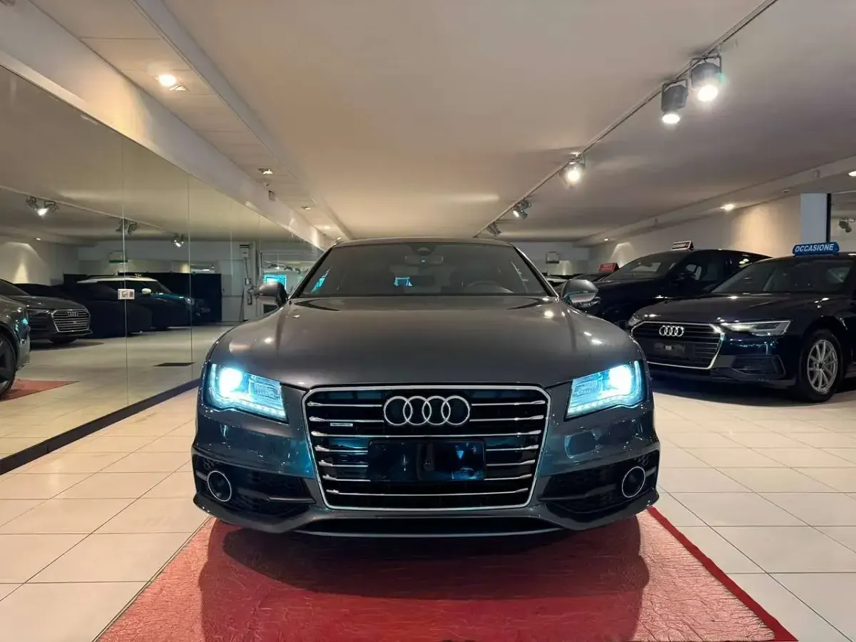 Usata Audi A7 Sportback S-Line 245 CV (180 kW) 2014 Grigio Utilitaria