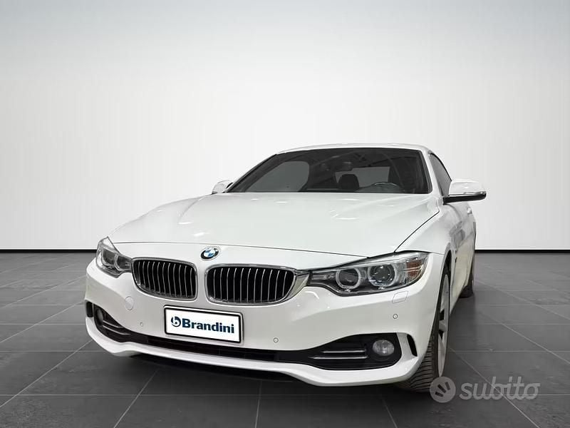 Usata BMW 420 Luxury Line 190 CV (139 kW) 2018 Bianco Cabrio
