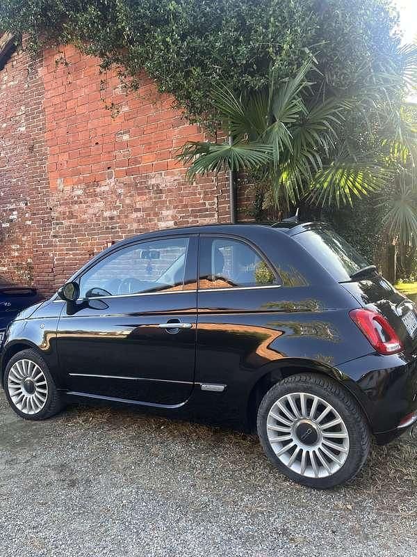 Usata Fiat 500 Lounge 69 CV (50 kW) 2016 Nero Utilitaria
