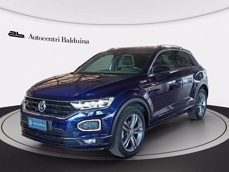 Usata VW T-Roc Sport 150 CV (110 kW) 2020 Atlantic blue metalizzato SUV