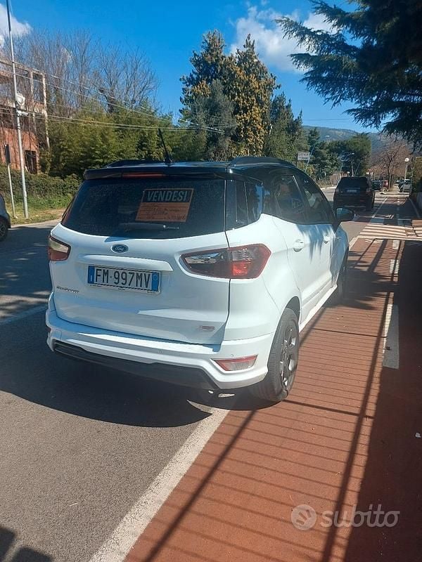 Usata Ford Ecosport 125 CV (91 kW) 2018 Bianco SUV