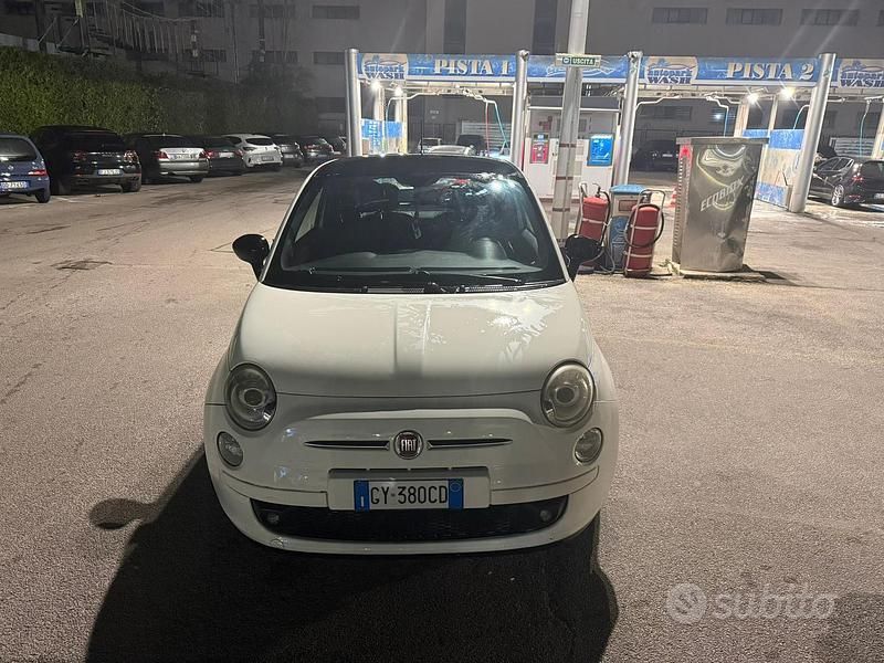 Usata Fiat 500 95 CV (69 kW) 2013 Bianco Utilitaria