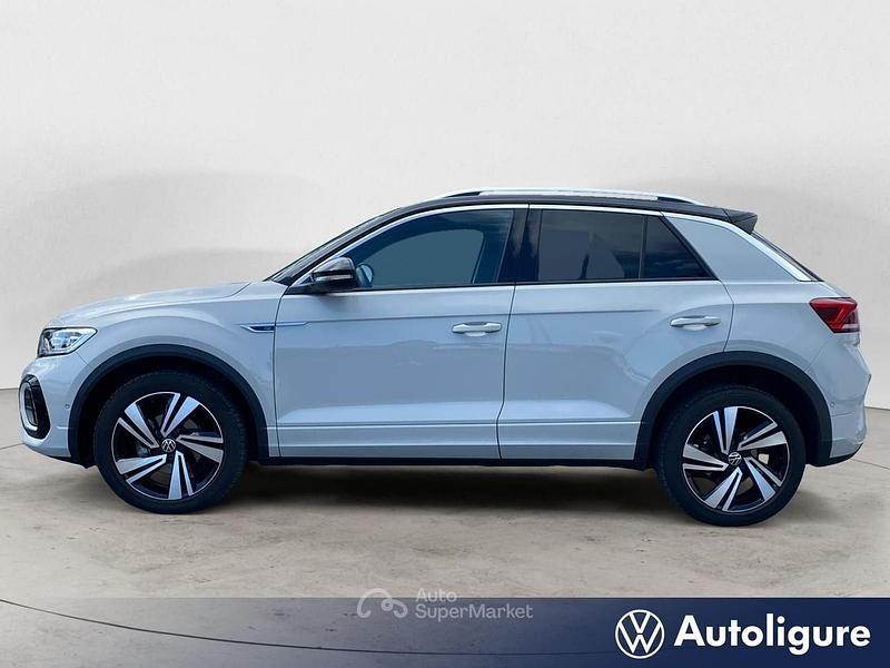 Usata VW T-Roc R-line 116 CV (85 kW) 2022 Beige SUV