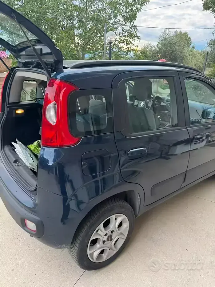 Usata Fiat Panda 85 CV (62 kW) 2014 Blu Utilitaria