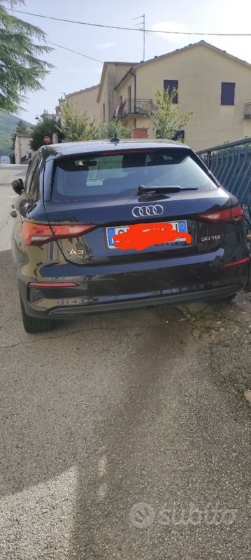 Usata Audi A3 116 CV (85 kW) 2021 Nero Berlina