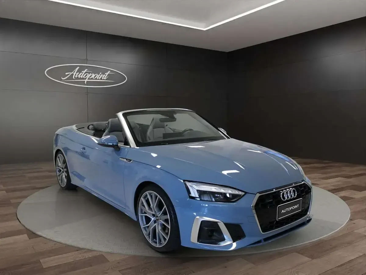 Usata Audi A5 Cabriolet S-Line 204 CV (150 kW) 2021 Grigio Cabrio