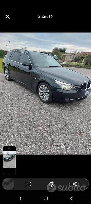 Usata BMW 520 2009 Nero Station wagon