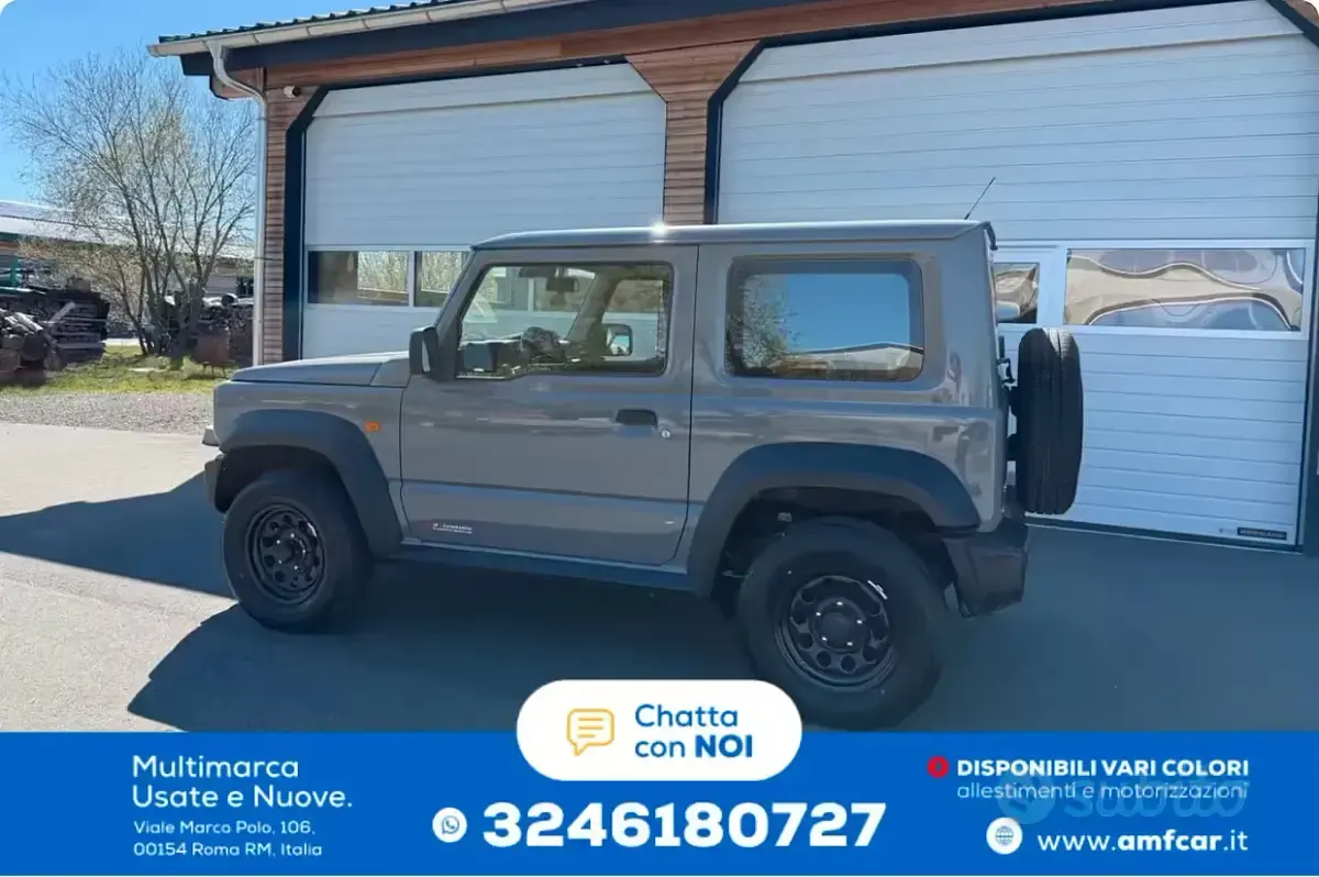Usata Suzuki Jimny Comfort 102 CV (75 kW) 2018 Grigio SUV
