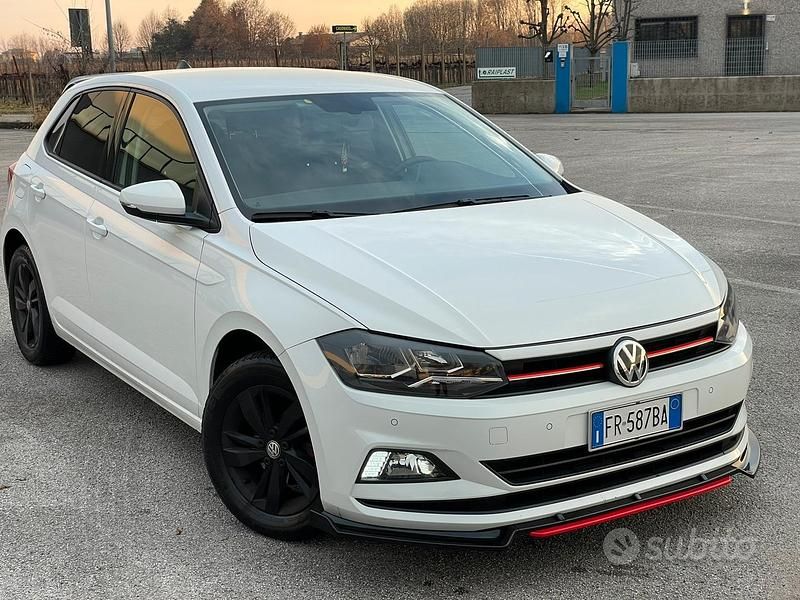 Usata VW Polo Comfortline 2018 Bianco Utilitaria