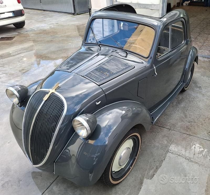 Usata Fiat Topolino 1950 Grigio Utilitaria