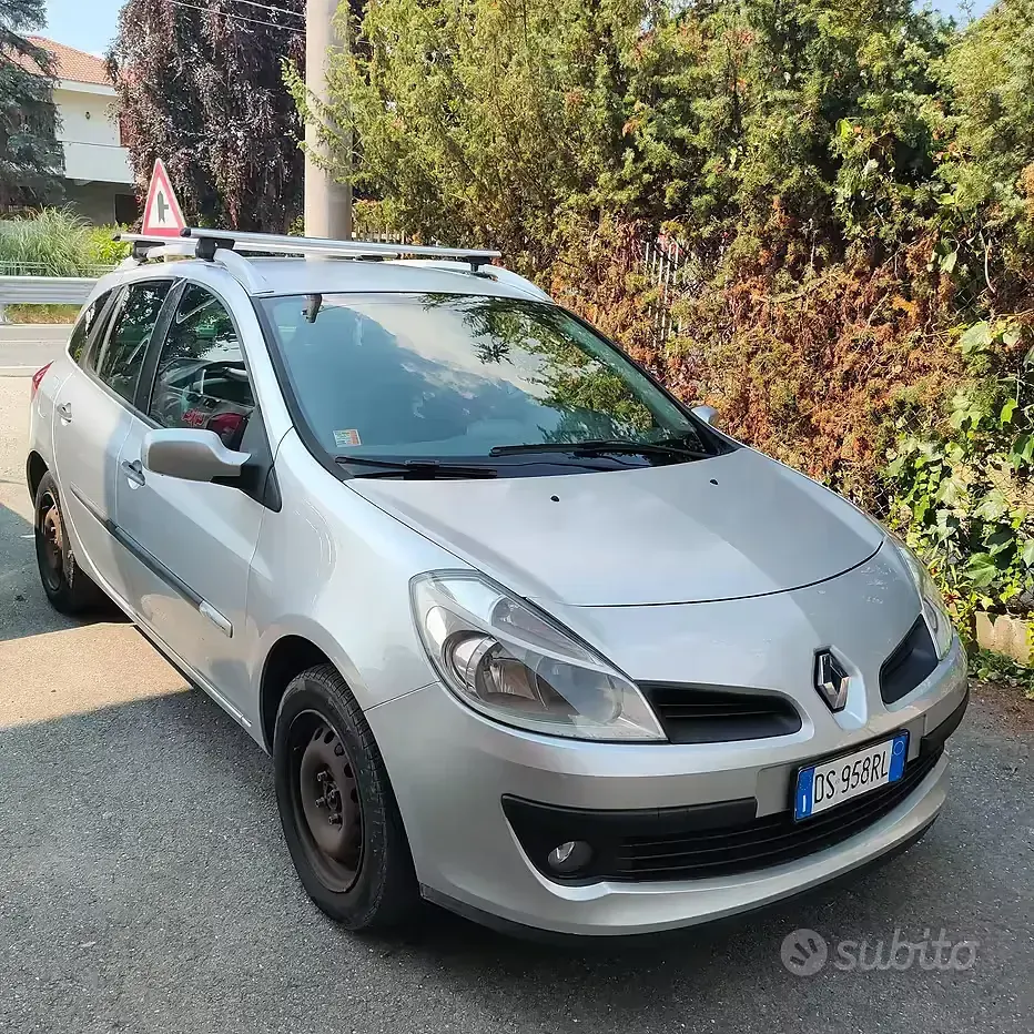 Usata Renault Clio 75 CV (55 kW) 2008 Grigio Station wagon