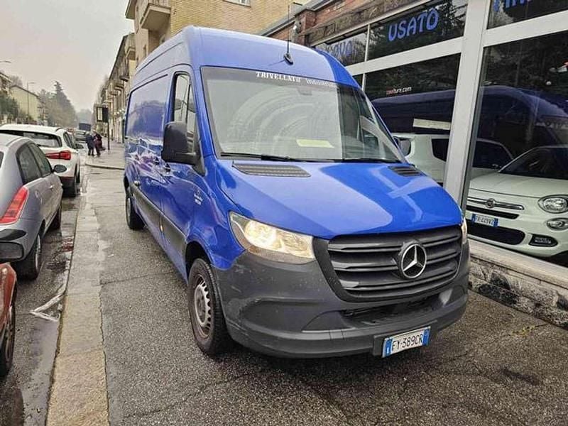 Usata Mercedes Sprinter 114 CV (83 kW) 2019 Blu Furgone