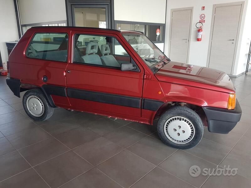 Usata Fiat Panda 39 CV (28 kW) 1997 Rosso Utilitaria