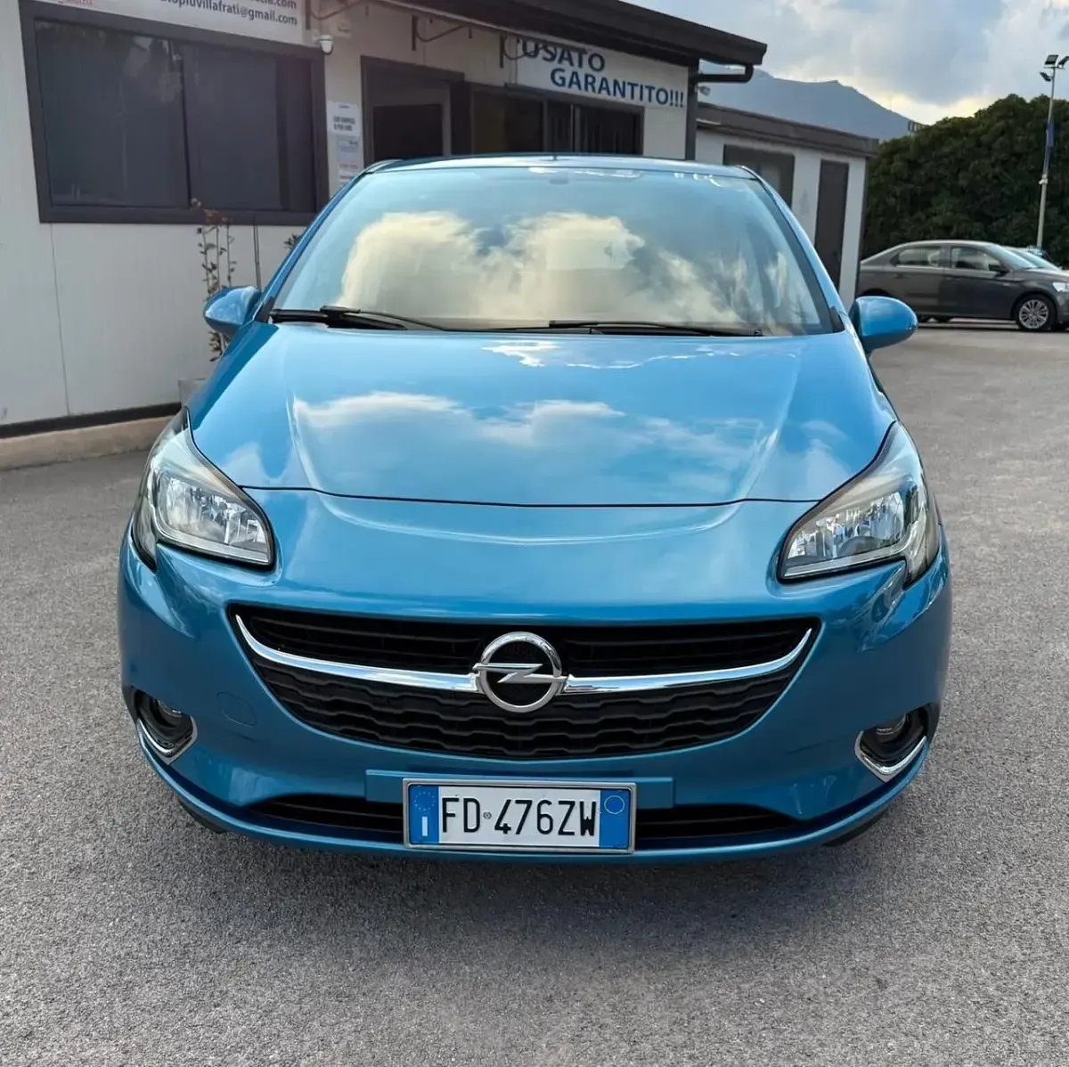 Usata Opel Corsa 75 CV (55 kW) 2016 Blu Utilitaria