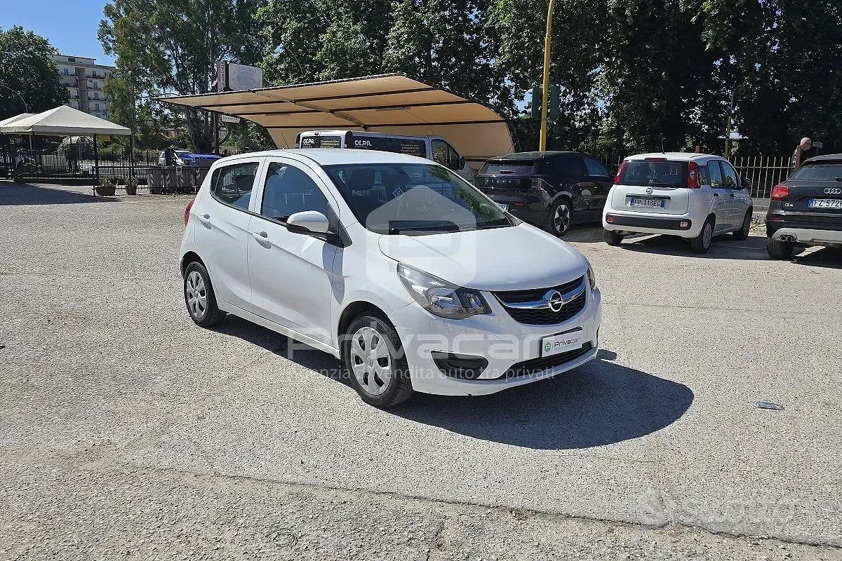 Usata Opel Karl 75 CV (55 kW) 2018 Bianco Utilitaria