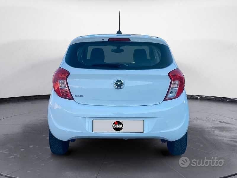 Gebraucht Opel Karl 75 PS (55 kW) 2017 Weiß Kleinwagen