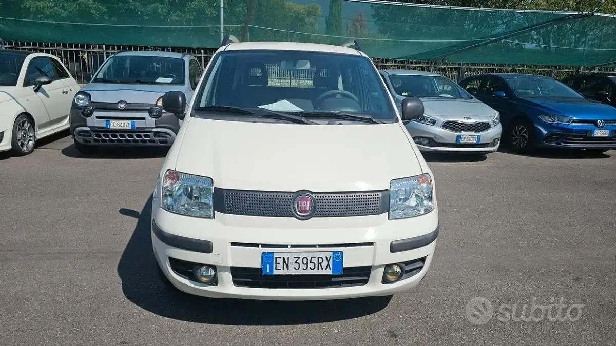 Usata Fiat Panda Classica 69 CV (50 kW) 2012 Bianco Utilitaria