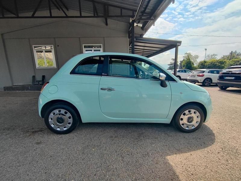 Usata Fiat 500C 95 CV (69 kW) 2014 Verde Cabrio